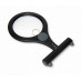 LumiCraft™ LED Lighted Hands-Free 2x Magnifier with 4x Spot Lens & Neck Cord