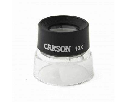 LumiLoupe™ 10x Power 1″ Stand Magnifier