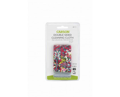 Double Sided Lens Cleaning Cloth (Microfiber and Silk) – Wild Flower