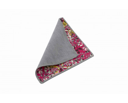 Double Sided Lens Cleaning Cloth (Microfiber and Silk) – Wild Flower
