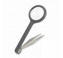Лупа MagniGrip™ 4.5 x Power 1.2 " з доданим прецизійним пінцетом