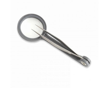 Лупа MagniGrip™ 4.5 x Power 1.2 " з доданим прецизійним пінцетом