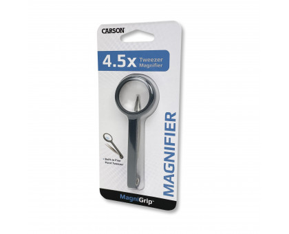 Лупа MagniGrip™ 4.5 x Power 1.2 " з доданим прецизійним пінцетом