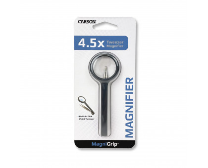 Лупа MagniGrip™ 4.5 x Power 1.2 " з доданим прецизійним пінцетом