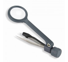 Освітлена лупа MagniGrip™ 4.5 x Power 1.1 " зі світлодіодним підсвічуванням з прецизійним пінцетом