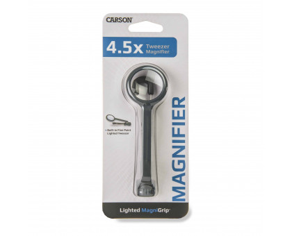 Освітлена лупа MagniGrip™ 4.5 x Power 1.1 " зі світлодіодним підсвічуванням з прецизійним пінцетом