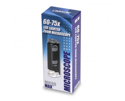 60x-75x Кишеньковий мікроскоп MicroMax™ зі світлодіодним підсвічуванням