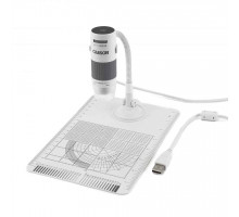 eFlex™ 75x - 300x ефективне збільшення Світлодіодний USB-цифровий мікроскоп зі світлодіодним підсвічуванням з гнучкою підставкою і підставою