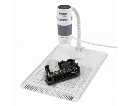 eFlex™ 75x - 300x ефективне збільшення Світлодіодний USB-цифровий мікроскоп зі світлодіодним підсвічуванням з гнучкою підставкою і підставою