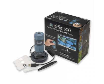 Цифровий мікроскоп zPix™ 300 86X-457X USB з вбудованою камерою і відеозахопленням