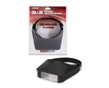 Magnivisor™ 2x гучна лупа для носіння на голові