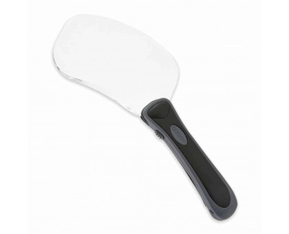 Світлодіодне підсвічування RimFree ™ 2x Потужність 4,7 "x 2,7" акрилові прямокутні лупи без оправи з м'яким чохлом