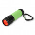 RedSight™ Pro – Red LED Flashlight (Two Brightness Settings) with Glow-in-the-dark rubber grip, X-Large, Green