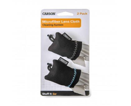 Stuff-It Go™ Microfiber Lens Cleaning Cloth – 2 Pack